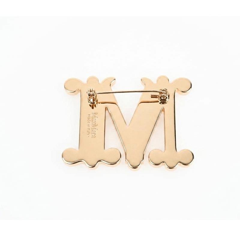 Max Mara マックスマーラ BATH2  Mブローチ GLASS イタリア正規品 新品  並行輸入品 | Max Mara | 02