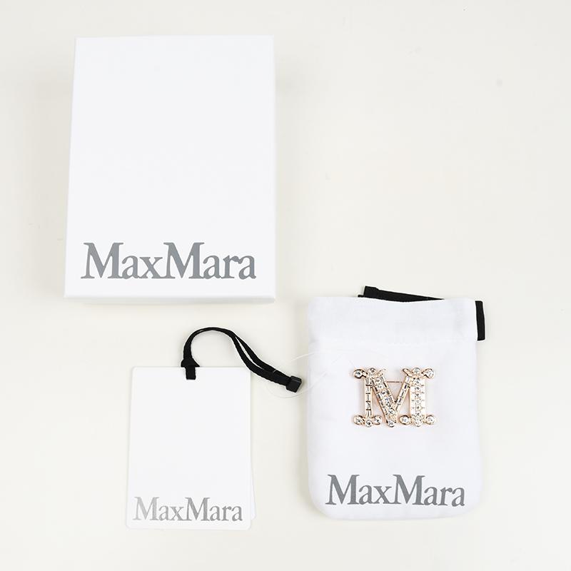 Max Mara マックスマーラ BATH2  Mブローチ GLASS イタリア正規品 新品  並行輸入品 | Max Mara | 03