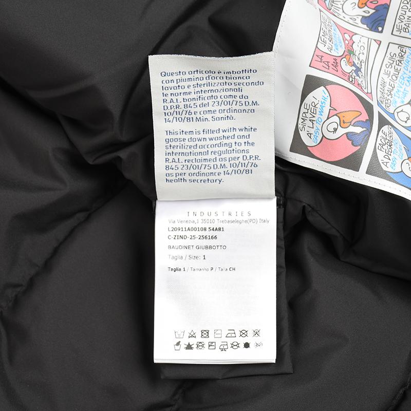 MONCLER モンクレール メンズ Baudinet ブラックダウンジャケット イタリア正規品 新品 高級 L20911A0010854A81999 | MONCLER | 06
