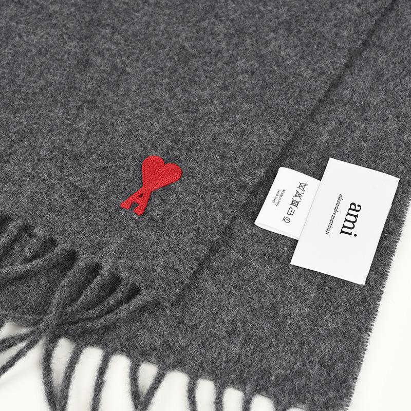 AMI PARIS ALEXANDRE MATTIUSSI アミ パリス クラシックマフラー  