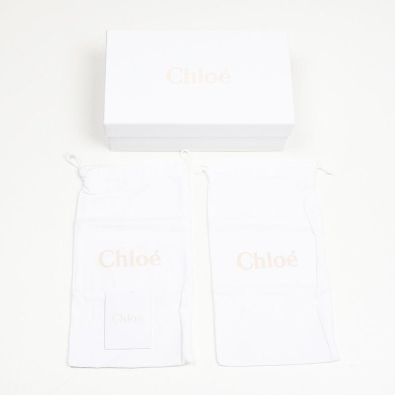 Chloe CHLOE クロエ ブラック フラットミュール WOODY サンダル  