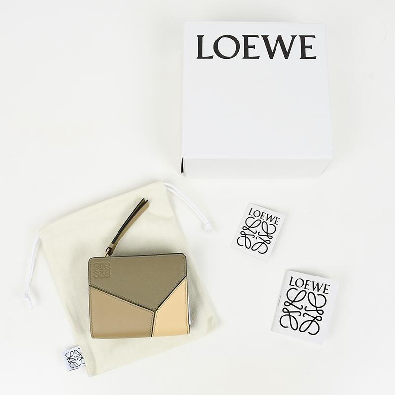 LOEWE ロエベ パズル コンパクト ジップウォレット 2つ折り財布 