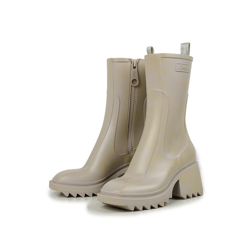 Chloe 訳あり CHLOE クロエ BETTY レインブーツ 長靴 イタリア正規品  