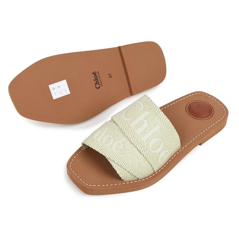 Chloe CHLOE クロエ フラットミュール WOODY ウッディサンダル Chloe CHLOE クロエ フラットミュール WOODY ウッディサンダル