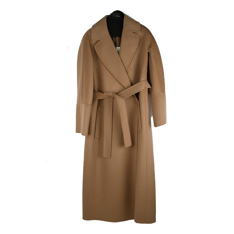 マックスマーラ マキシコート バージンウール キャメル イタリア