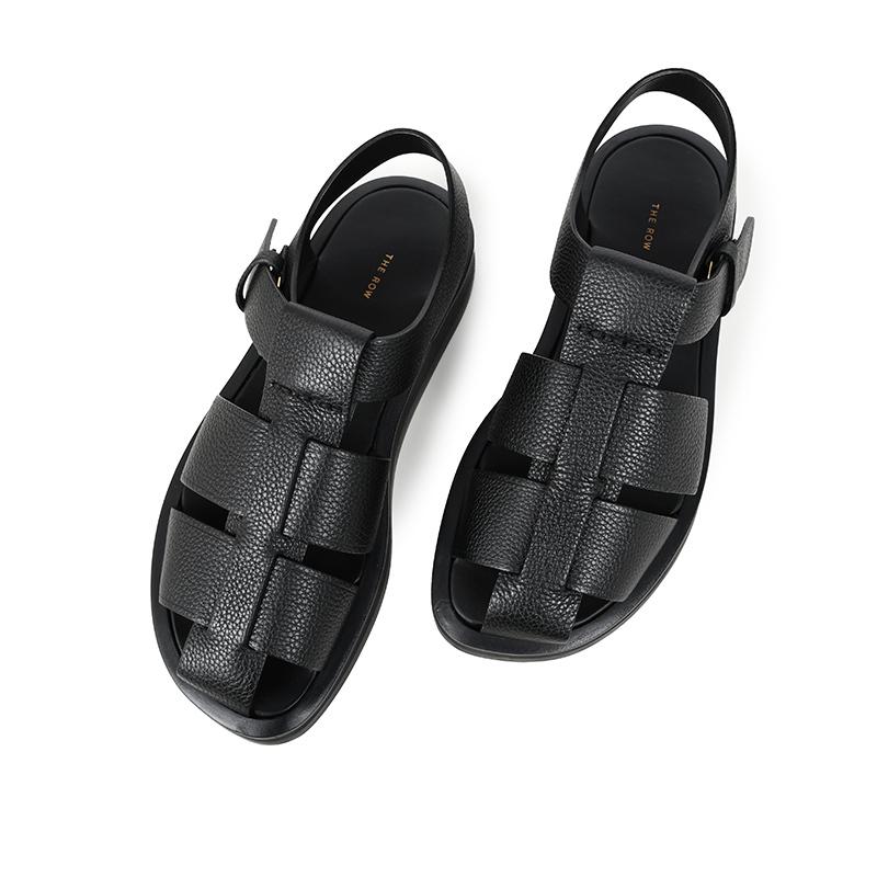 The Row ザロウ Fisherman Sandal レザー サンダル 36 サンダル