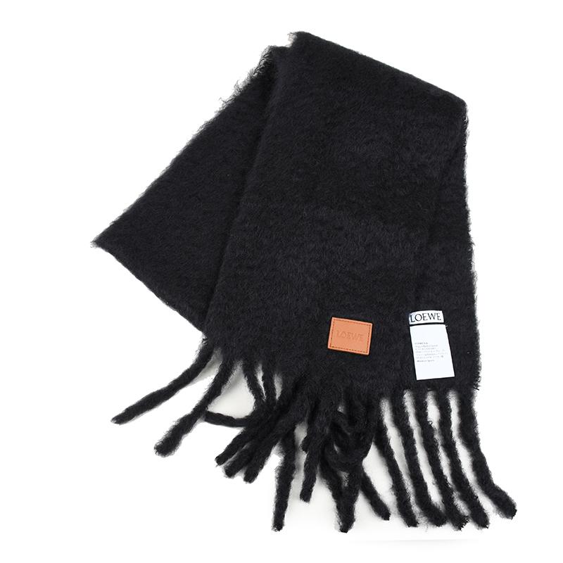 LOEWE（ロエベ） ロゴ ウールモヘアマフラー FSA6SS1X05 1100 新品