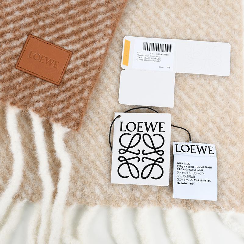 LOEWE（ロエベ） ウールアルパカマフラー FSA6SS2W01 0040 イタリア