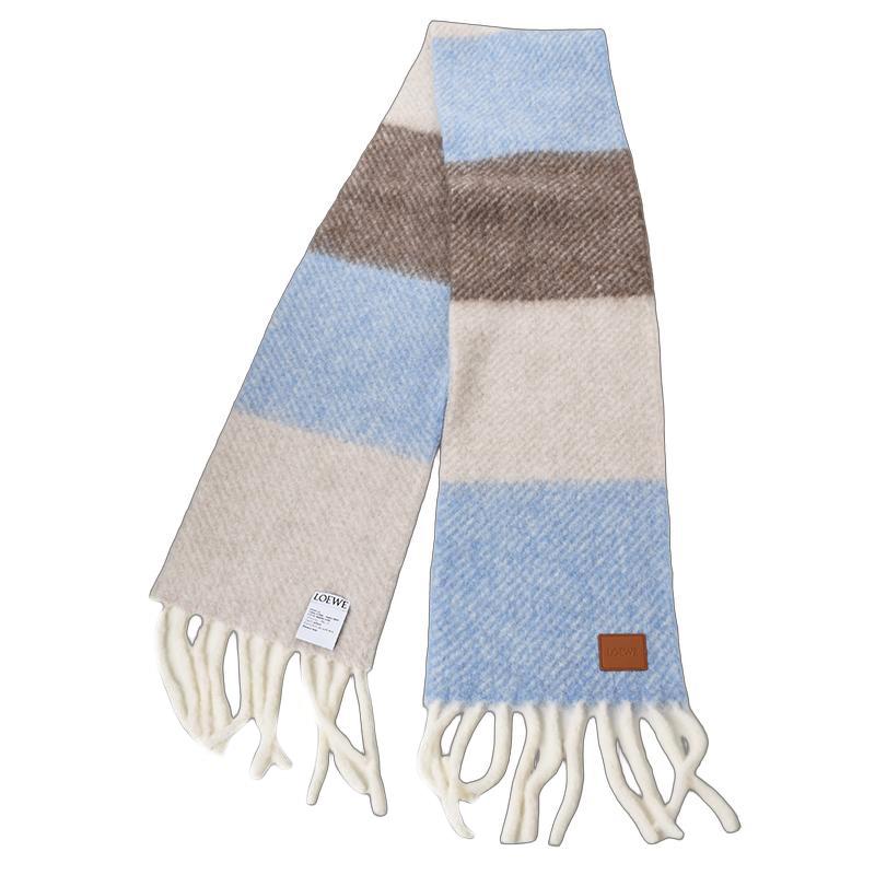 LOEWE（ロエベ） ウールアルパカマフラー FSA6SS2W01 7927 イタリア