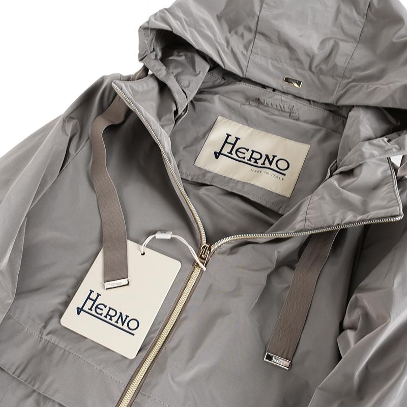 HERNO（ヘルノ） レディース スプリングコート フーデットロングコート