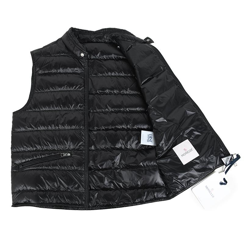 MONCLER モンクレール GUIメンズ ブラックライトダウンベスト イタリア正規品 新品 | MONCLER | 06