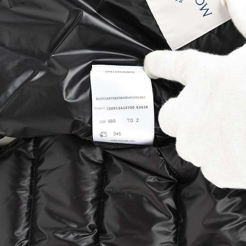 MONCLER モンクレール GUIメンズ ブラックライトダウンベスト イタリア正規品 新品 | MONCLER | 10