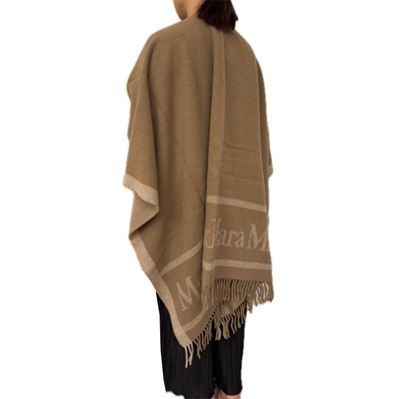 Max Mara マックスマーラ ヒルデ ケープ ポンチョ HILDE 002 ショール フリンジ イタリア正規品 新品 並行輸入品 | Max Mara | 02
