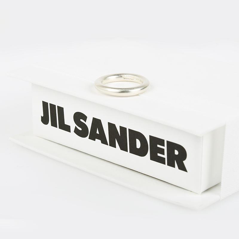 JIL SANDER シルバー オープンリング 【公式通販】