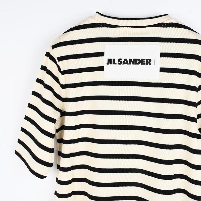 JIL SANDER ジルサンダー ボーダーTシャツ J40GC0111 J46497 080 