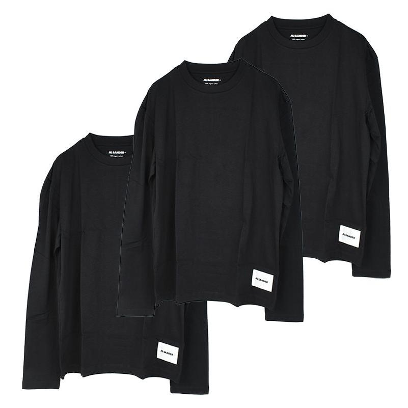 JIL SANDER SANDER+ ジルサンダー 3枚組 長袖Tシャツ 3枚セット JIL SANDER SANDER+ ジルサンダー 3枚組 長袖Tシャツ 3枚セット