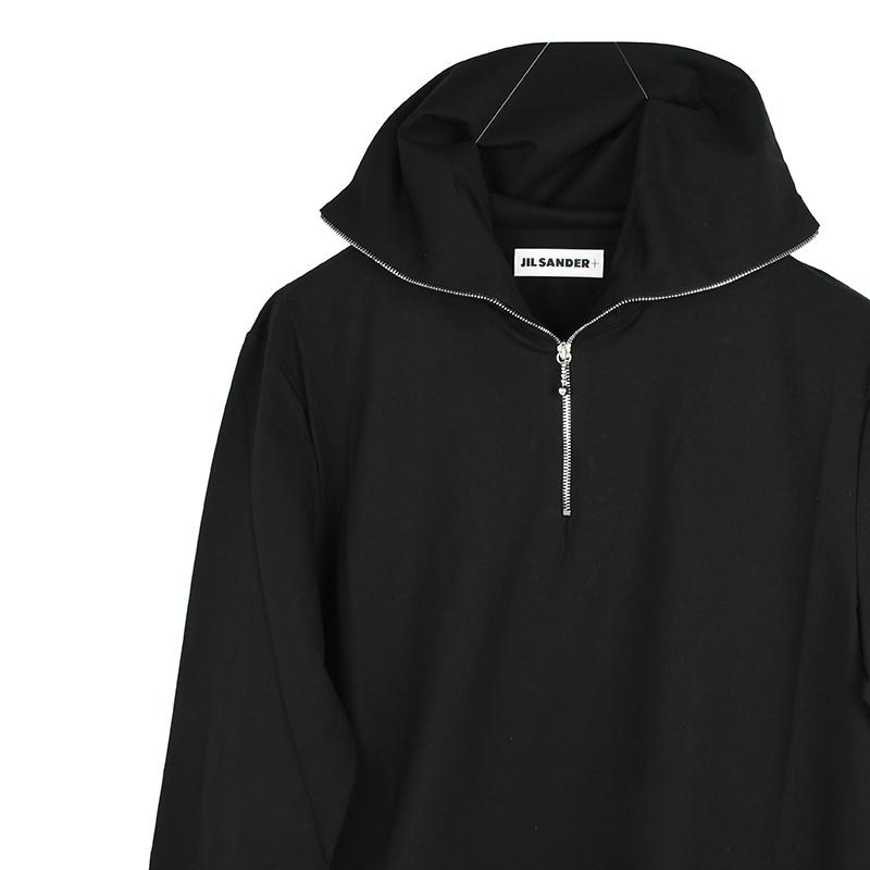 JIL SANDER+ ジルサンダー ハーフジップ長袖Tシャツ イタリア正規品 