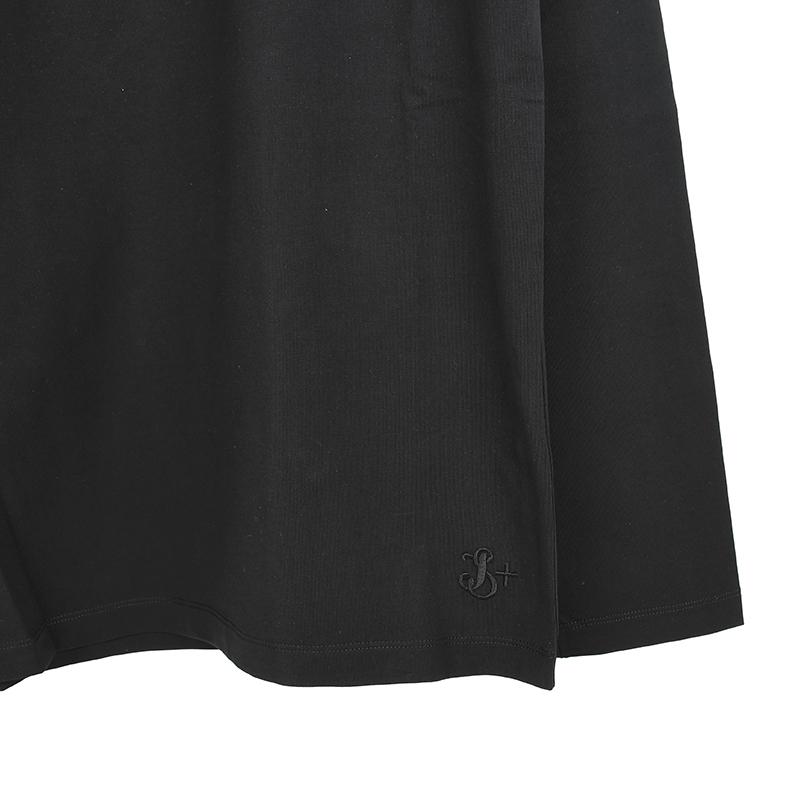 JIL SANDER+ ジルサンダー ハーフジップ長袖Tシャツ イタリア正規品