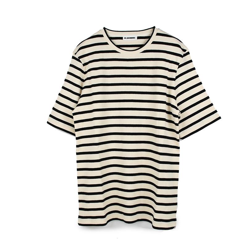 JIL SANDER+ ジルサンダー  クルーネック半袖Tシャツ  イタリア正規品 J47GC0109 J46497 080 新品 メンズ｜showcase｜02