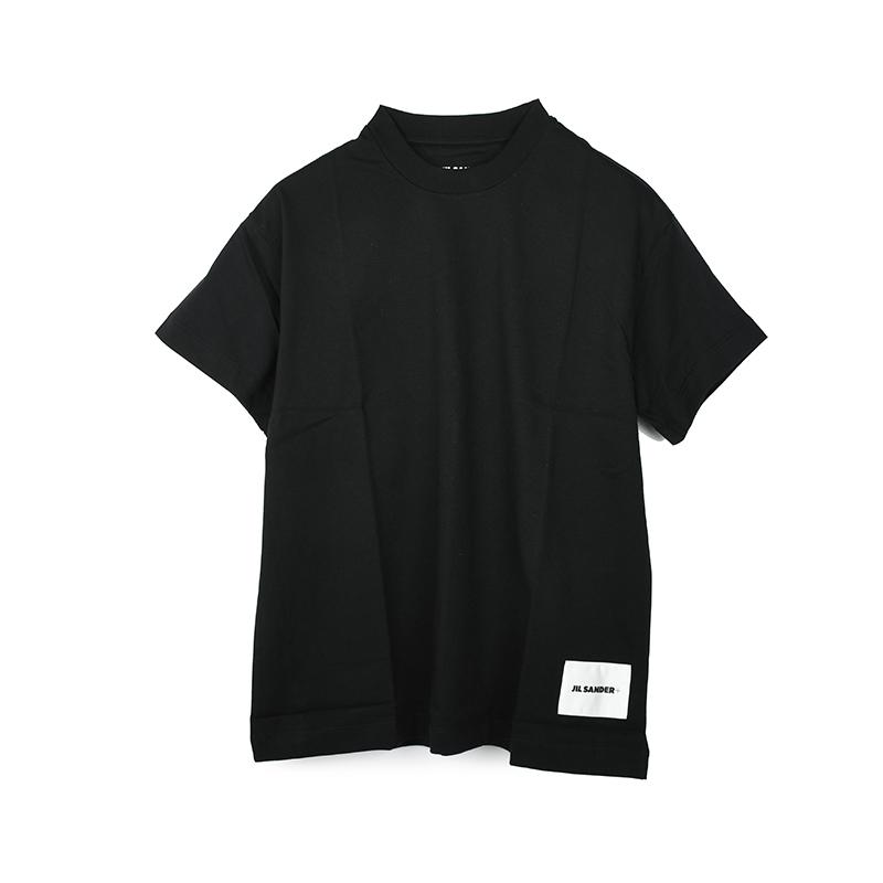 JIL SANDER ジルサンダー レディース ブラックTシャツ 3枚セット JPPU706540 WU248808 イタリア正規品 新品｜showcase｜02