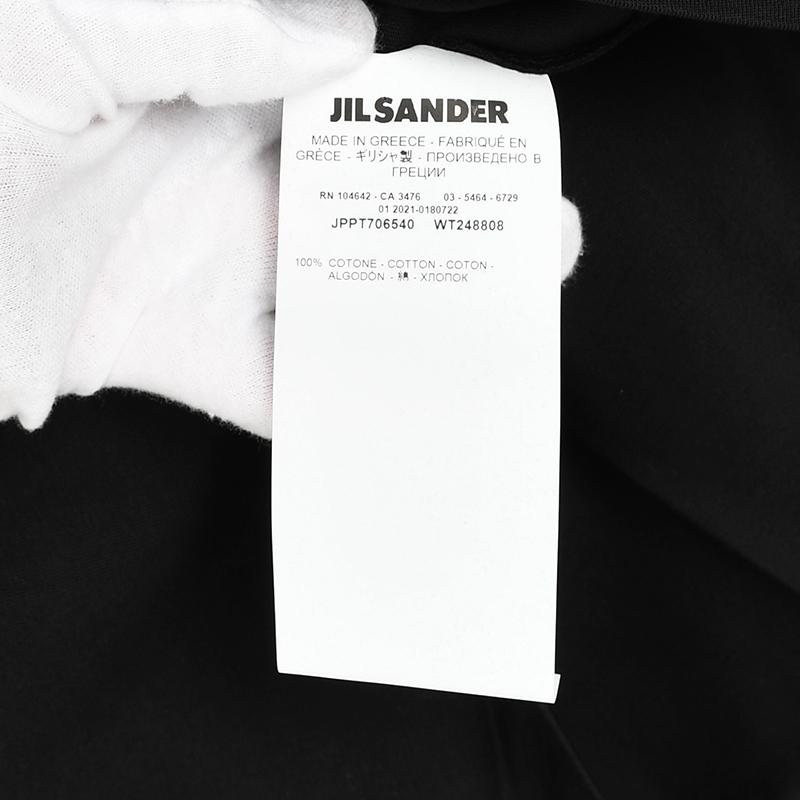 JIL SANDER ジルサンダー レディース ブラックTシャツ 3枚セット JPPU706540 WU248808 イタリア正規品 新品｜showcase｜05