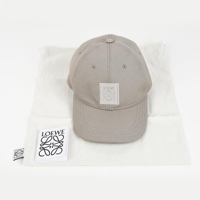 LOEWE ロエベ  パッチ キャップ メンズ 帽子 イタリア正規品 K820358X89 6579 新品 シェルグレー 並行輸入品の画像