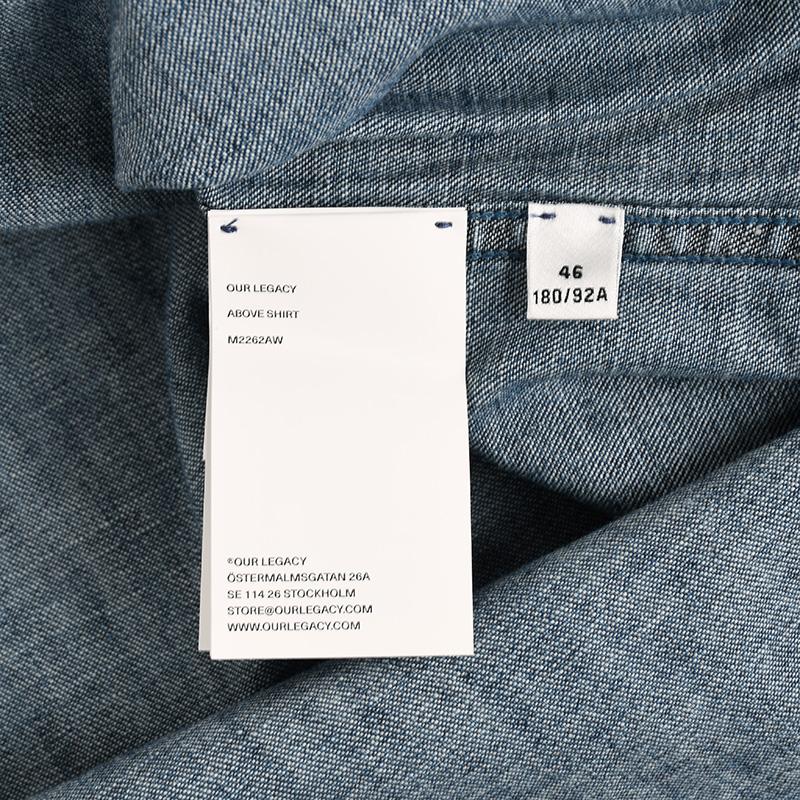 OUR LEGACY アワーレガシー ABOVE SHIRT 長袖シャツ イタリア正規品 新品 メンズ M2262AW 並行輸入品 爆買の画像