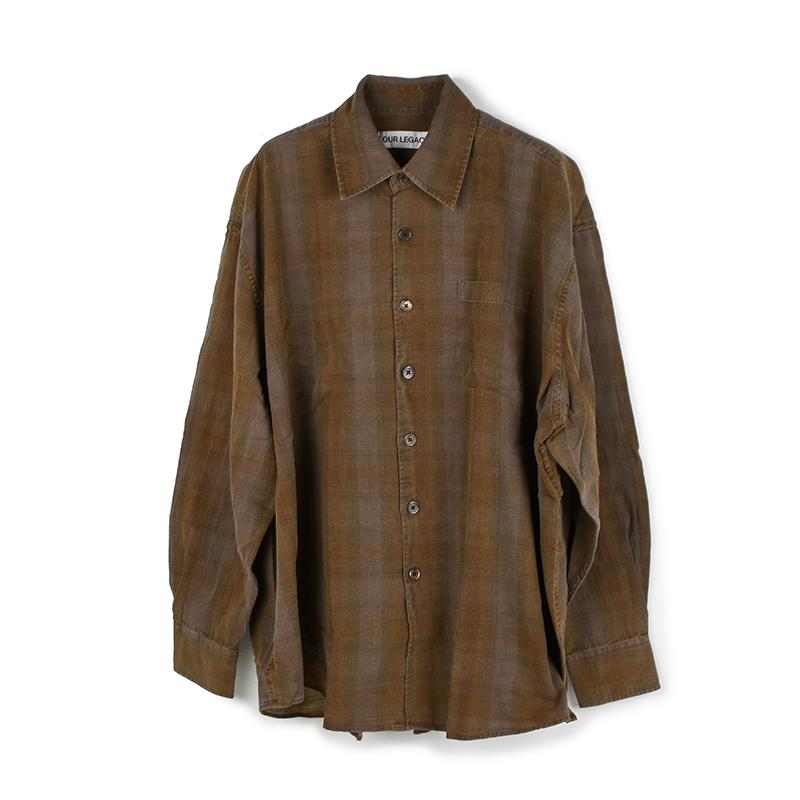 OUR LEGACY BORROWED BD SHIRTアワレガシー長袖シャツ Our Legacy（アワーレガシー） BORROWED SHIRT 長袖シャツ イタリア