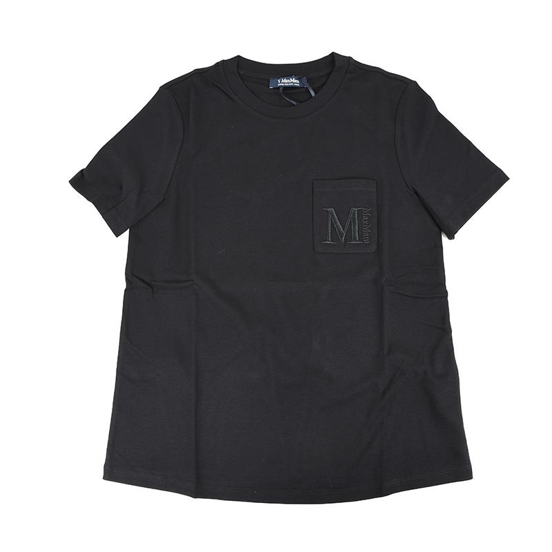 'S Max Mara エスマックスマーラ MADERA ブラック半袖Tシャツ 新品 2429976011600 並行輸入品　イタリア正規品 | S MAXMARA | 05