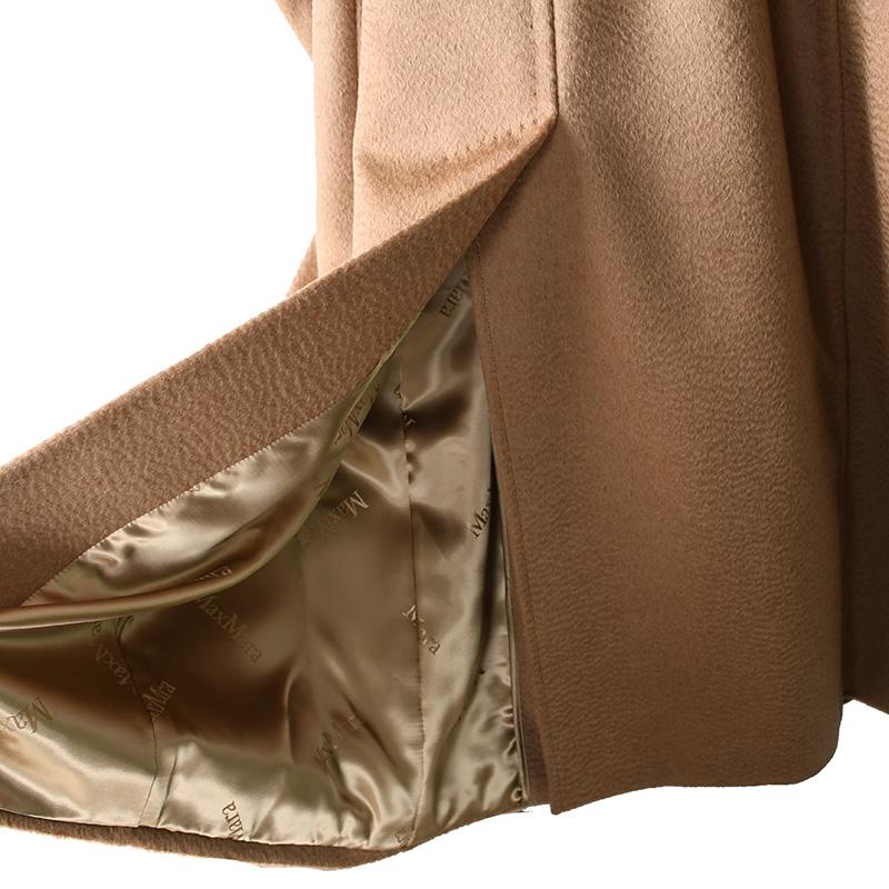新品同様MaxMara マックスマーラマニュエラアイコンコートキャメル100% Max Mara マックスマーラ MANUELA マニュエラ アイコンコート