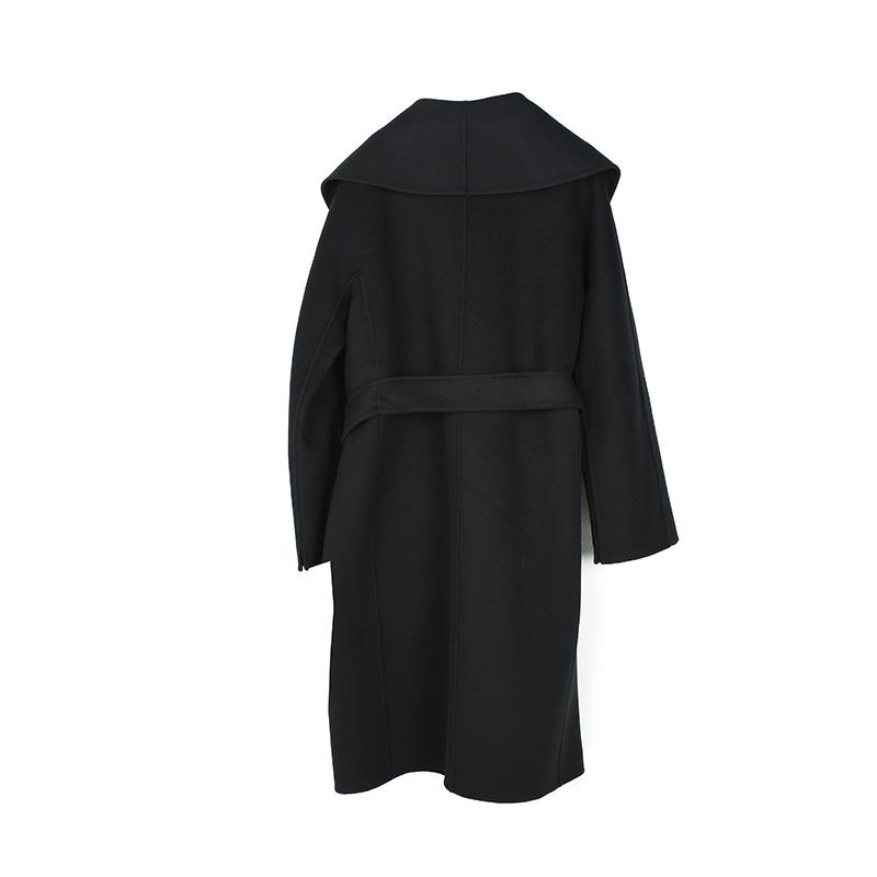 'S Max Mara エス マックスマーラ MESSI メッシ ブラックウールダブルフェイス コート レディース ヨーロッパ正規品 新品　並行輸入品 | S MAXMARA | 01