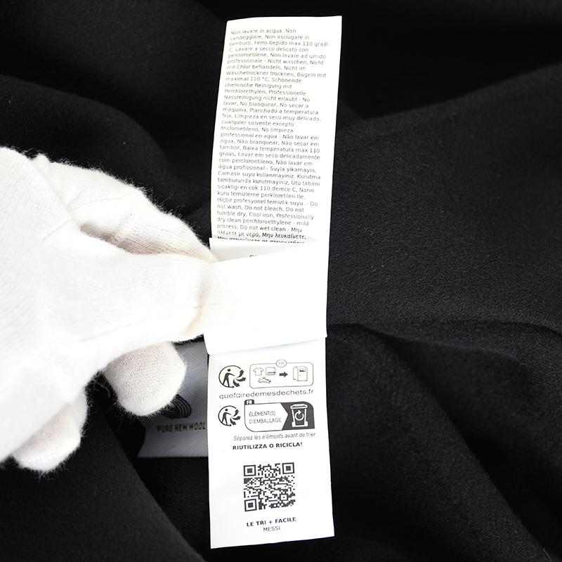 'S Max Mara エス マックスマーラ MESSI メッシ ブラックウールダブルフェイス コート レディース ヨーロッパ正規品 新品　並行輸入品 | S MAXMARA | 07