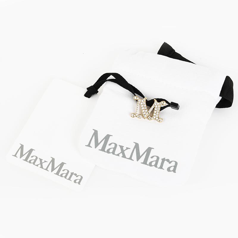 Max Mara（マックスマーラ） MXA FACELLA ミニMブローチ イタリア正規