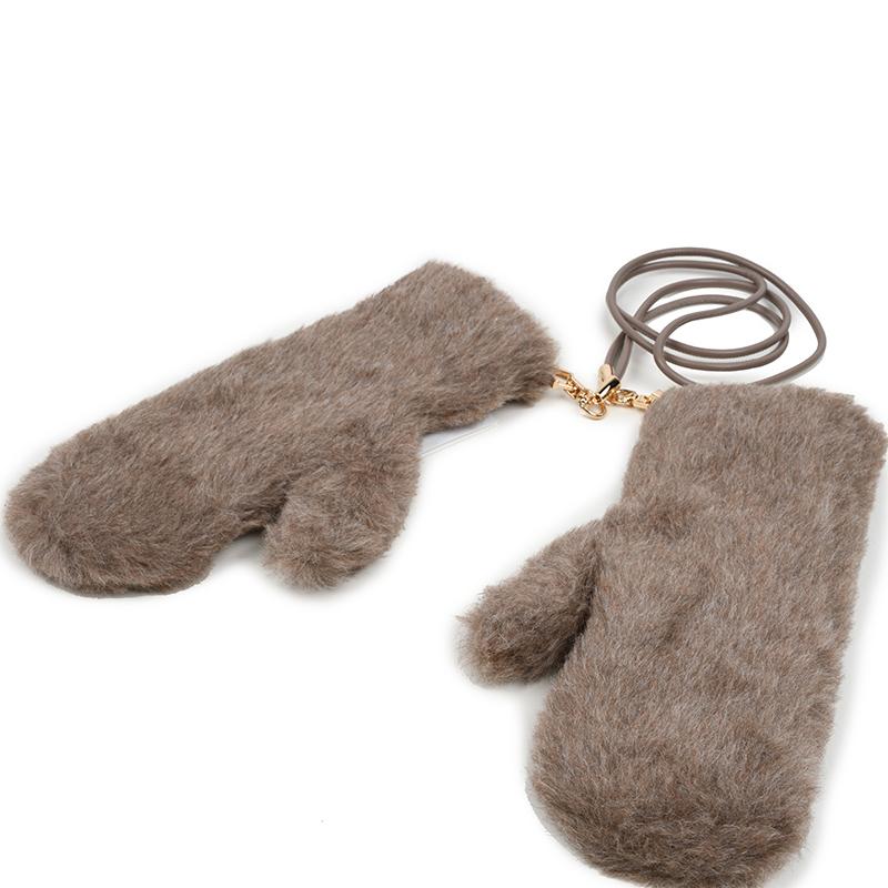 MaxMara マックスマーラテディ手袋ミトンML