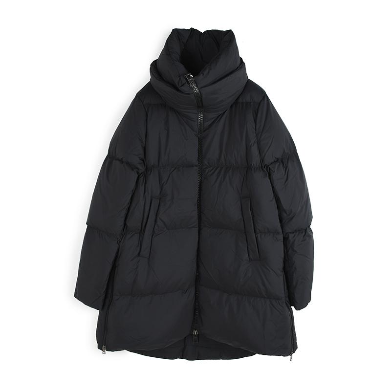 HERNO（ヘルノ） レディース ハイネック ロングダウンコート イタリア