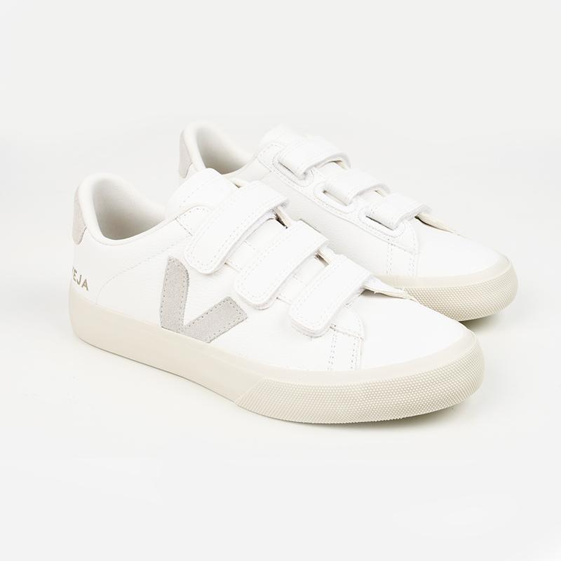 VEJA ベルクロスニーカー 37サイズ ホワイト/ブラック VEJA（ヴェジャ） RECIFE レディース ベルクロ スニーカー 靴 新品