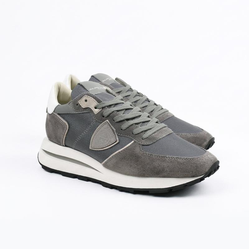 PHILIPPE MODEL PARIS フィリップモデル メンズ スニーカー TROPEZ HAUTE トロペ 靴 イタリア正規品 TKLU WR04 新品 グレー PHILIPPE MODEL（フィリップモデル） PHILIPPE MODEL PARIS メンズ