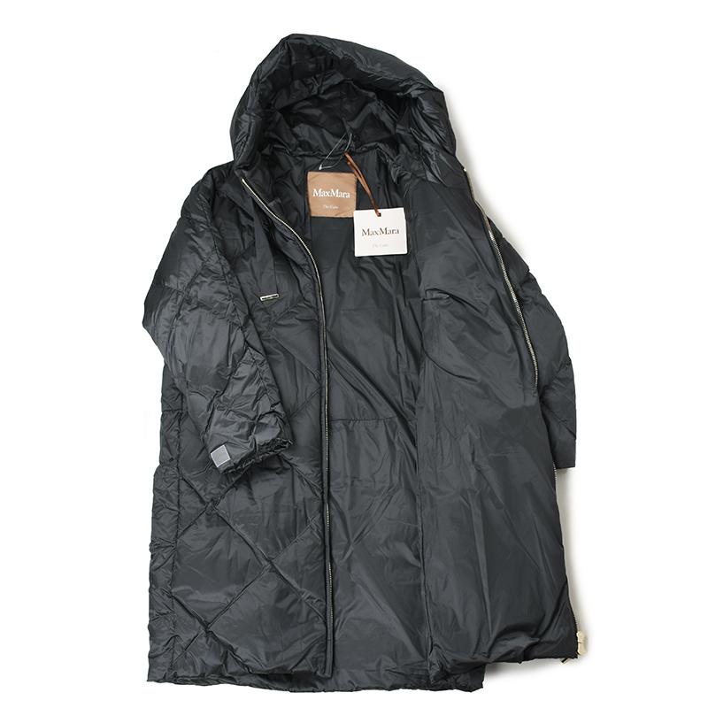 MAX MARA THE CUBE マックスマーラ ザ・キューブ ダークグレーダウンコート TREFE レディース イタリア正規品 並行輸入品 新品 　爆買 | S MAXMARA | 04