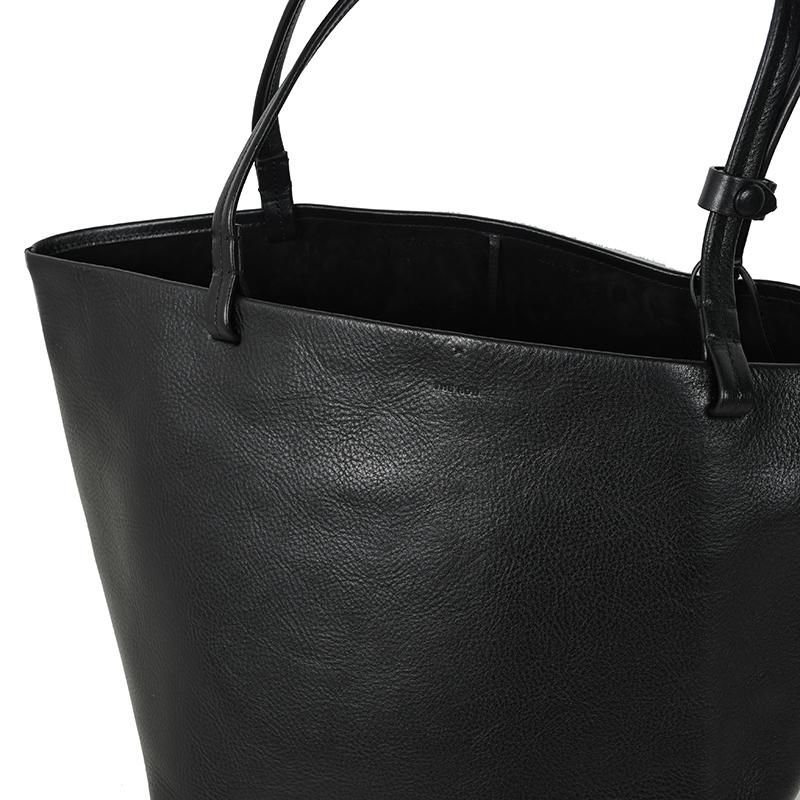 THE ROW ザロウ Park Tote Three レザートートバッグ BLACK ANS THE ROW ザロウ Park Tote Three レザートートバッグ BLACK ANS