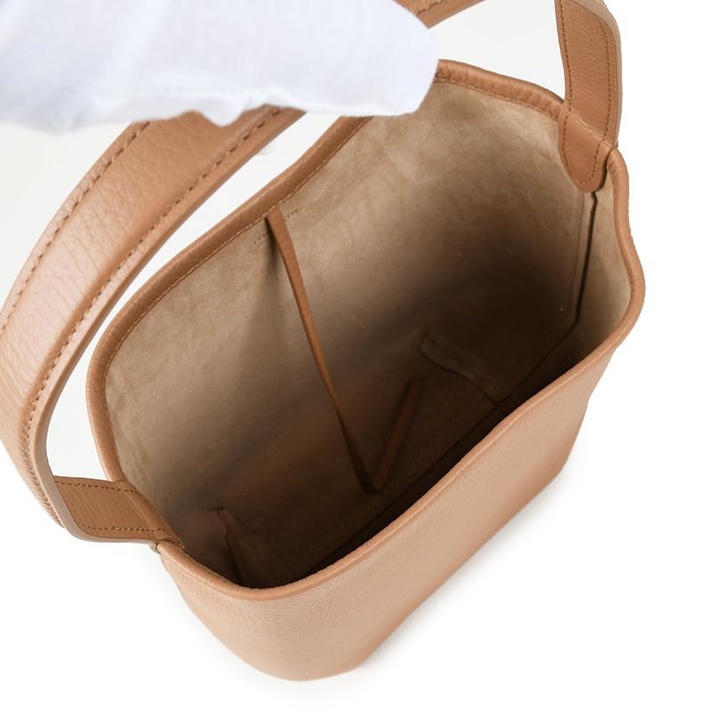 THE ROW ザロウ  スモール N/S Park Tote レザーバッグ  トートバッグ CINNAMON イタリア正規品  新品 W1314 L129｜showcase｜05