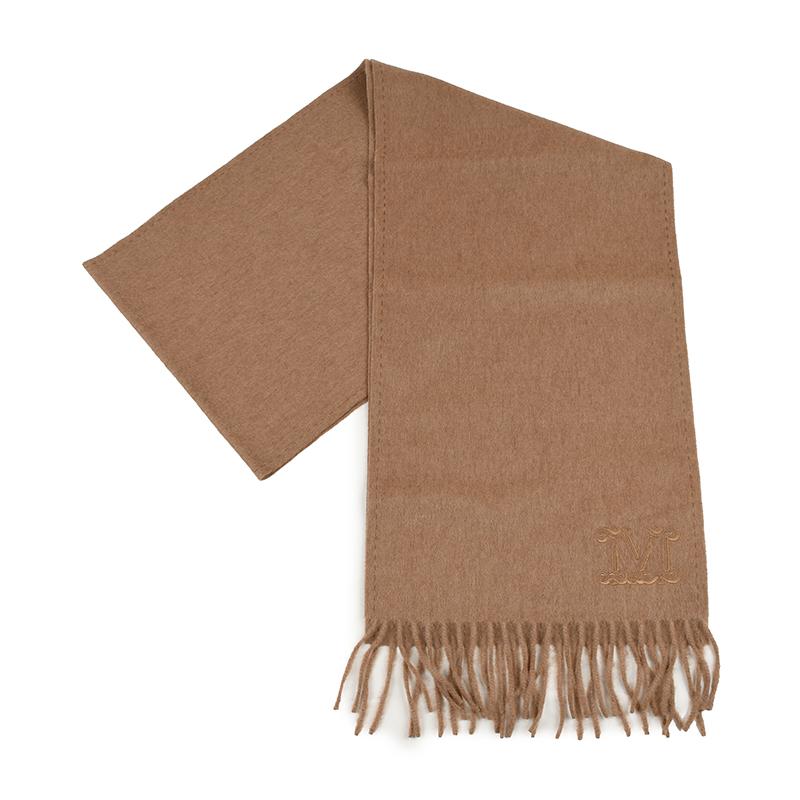 新品　タグ付き　Max Maraマックスマーラ　キャメル　マフラー Max Mara（マックスマーラ） エス キャメルマフラー キャメルブラウン