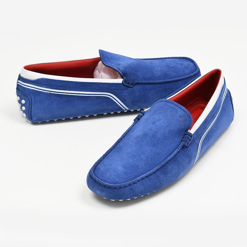 Tod S トッズ Ferrari フェラーリドライビングシューズ 靴 イタリア正規品 Xrm0gw0k530rq2150k 新品 Xrm0gw0k530 Blue セレクトショップshowcase 芦屋 通販 Yahoo ショッピング