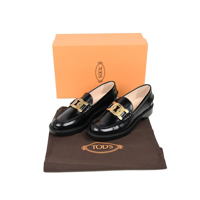 TOD'S トッズ タイムレス レザー ローファー 靴 イタリア正規品