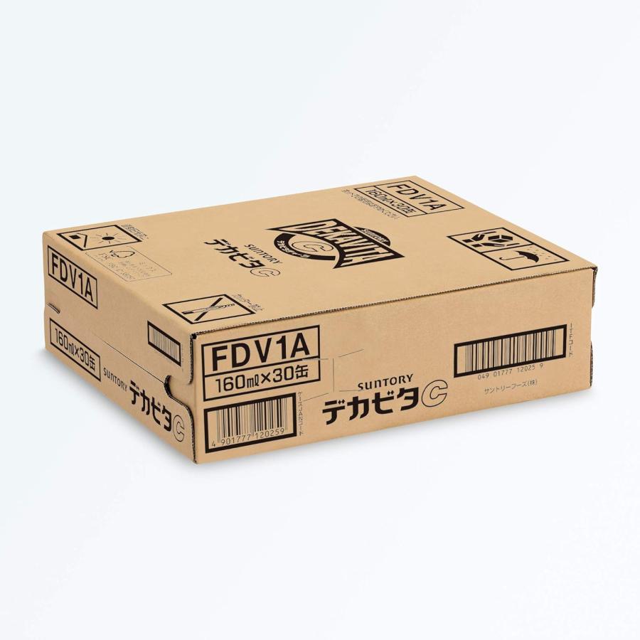 デカビタC 【セール】 「30本」 160ml×30本×1箱 サントリー 缶