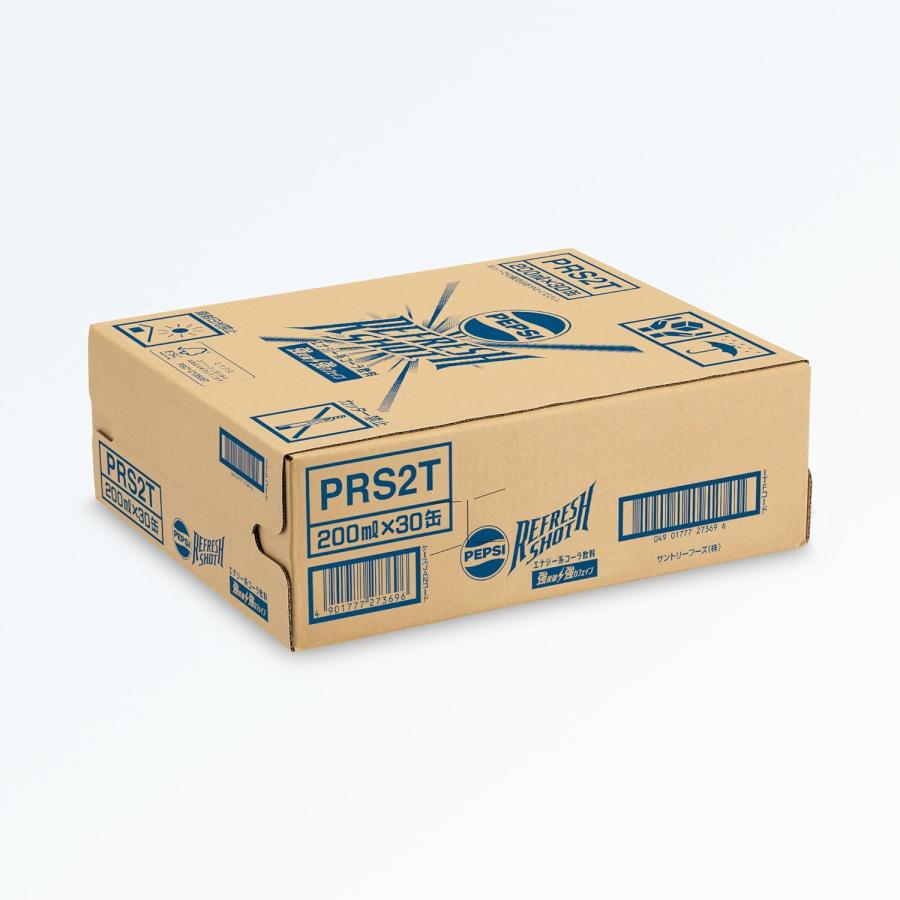 ぽこページ2箱@ PEPSI 「30本」 ペプシ リフレッシュショット 200ml×30本×1箱