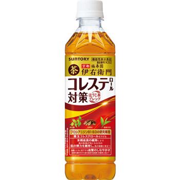 【セール】 「72本」 伊右衛門プラス コレステロール対策 ほうじ茶ブレンド 500ml 24本 3ケース 合計72本 (お茶 機能性表示食品 サントリー)_2