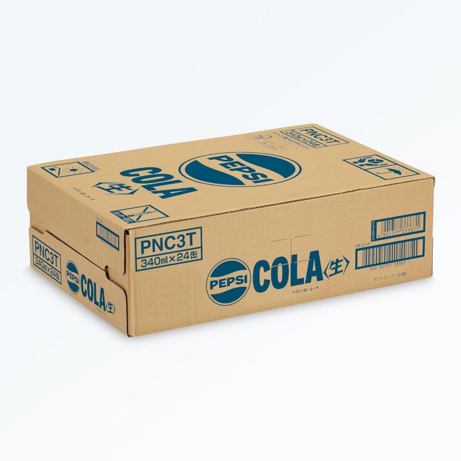 PEPSI（ペプシ） 「各24本」ペプシ〈生〉 ZERO・COLA 340ml 24本入 各1