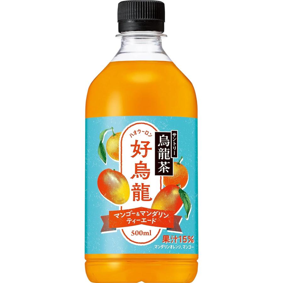 烏龍茶 「72本」烏龍茶 好烏龍 マンゴー＆マンダリンティーエード