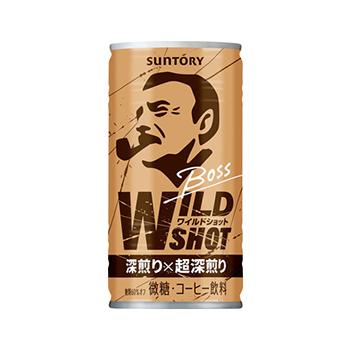 BOSS（サントリー） 「30本」 缶コーヒー ボス ワイルドショット 185g
