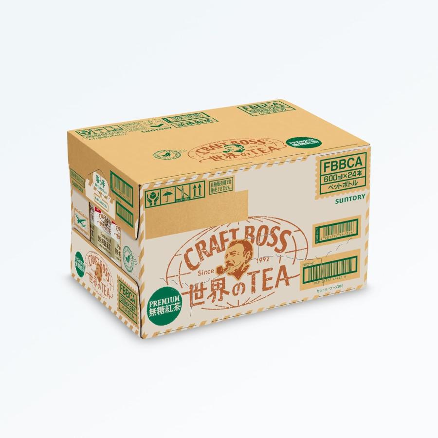 クラフトボス 「24本」クラフトボス 世界のTEA プレミアム 無糖紅茶